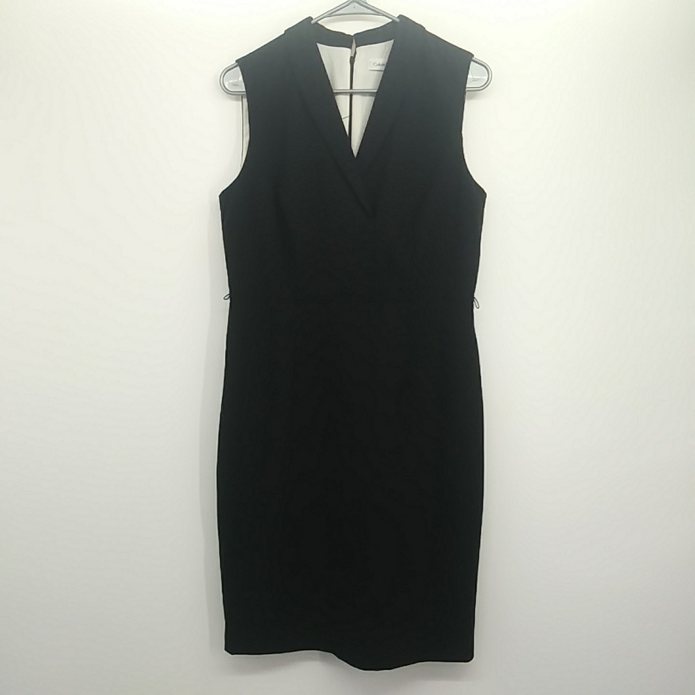 Calvin Klein Black Sleeveless Dress